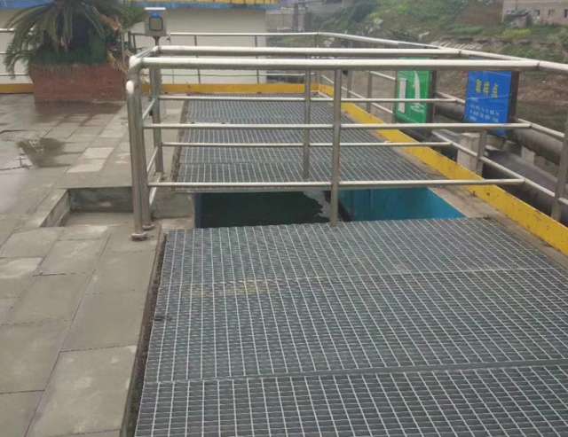 Sewage Plant Grating